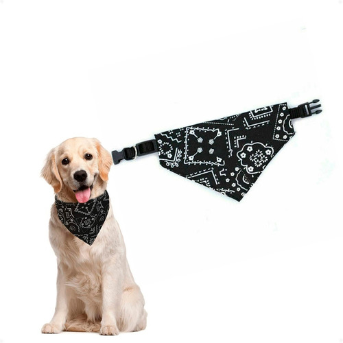 Collar Bandana Individual Para Mascotas Ajustable  - Otec