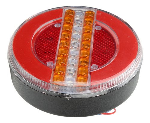 K Luz Trasera Led Redonda Para Remolque, 1200 Lm, Parada, K