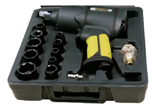 Imagen 3 de 4 de Llave Impacto Neumatica 1/2 Torque Regulable Kit Barovo