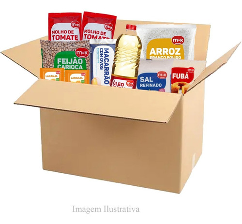 Imagem 1 de 3 de Cesta Básica De Alimentos - 10 Itens Essenciais - Doação