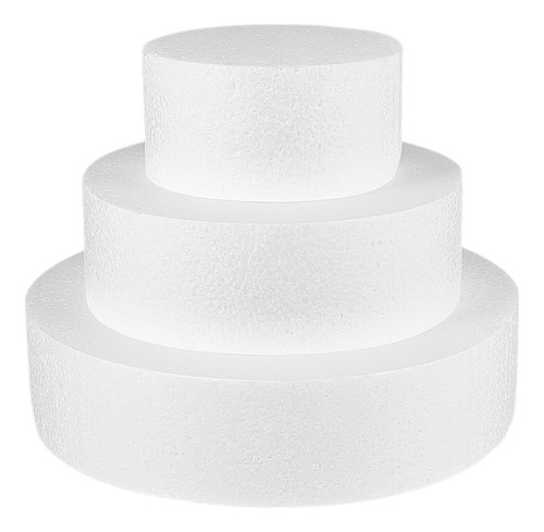 Modelo De Tarta De Espuma Protésica Cakes, 3 Unidades