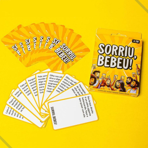 Sorriu, Bebeu! Drinking Game - Jogo Da Linha Faz Ou Bebe