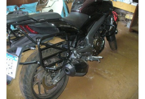 Portaequipaje + Soporte Alforjas C/base Bajaj 400 Dominar