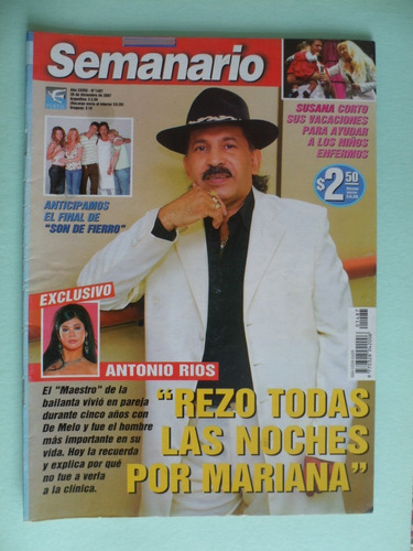 Revista Semanario / 2007 / Antonio Rios Laport Luli Salazar