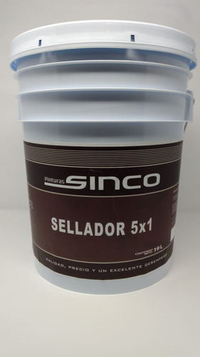 Imagen 1 de 4 de Sellador Vinilico 5x1
