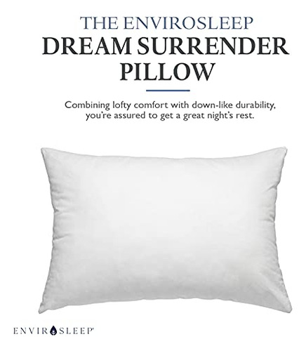 Envirosleep Dream Surrender Estandar Almohada Set 2 Almohad