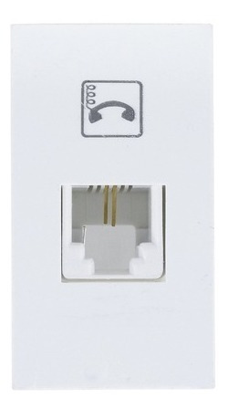 Módulo Tomada Telefone Rj11 2 Vias Evidence/modulare Fame
