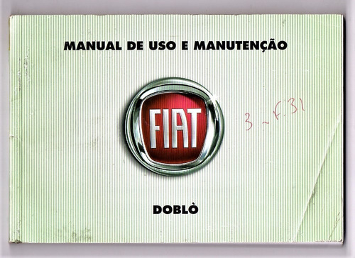 Manual Do Proprietario Fiat Doblo 2017