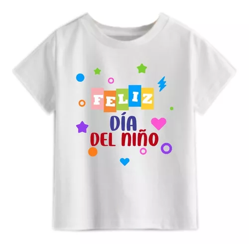 mapa pegar piel Playeras Personalizadas Feliz Dia Del Nino | MercadoLibre 📦