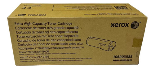Toner Xerox B400/b405 106r03585 24,600 Pag Al 5% Facturado