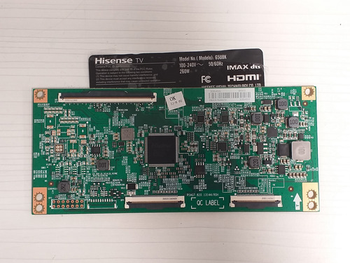Tarjeta T-com Para Pantalla Hisense 65u8k (Usado)