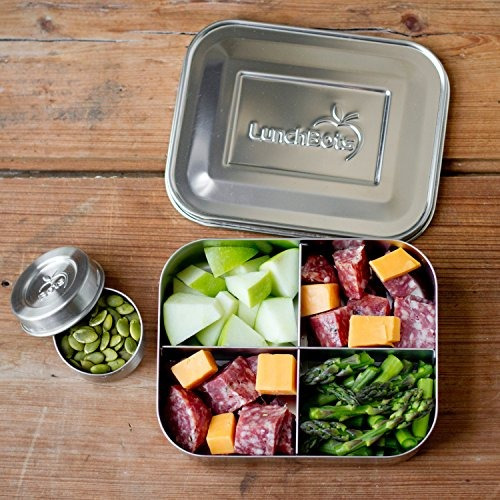 Imagen 4 de 6 de Contenedor De Alimentos Quadbox De Acero Inoxidable - Diseño