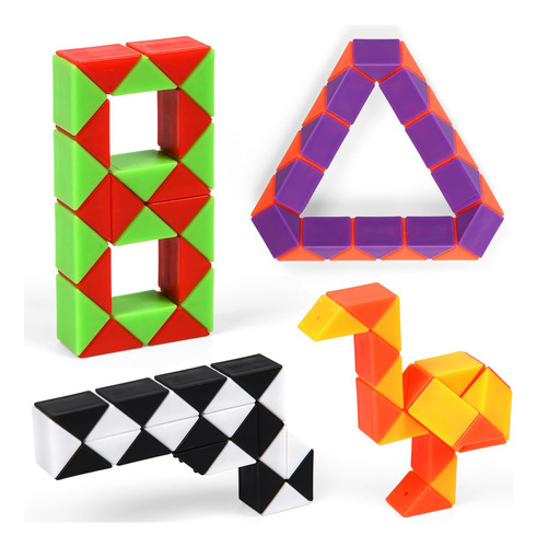 Juego De 70 Unidades Con Forma De Cubo De Serpiente Magic...