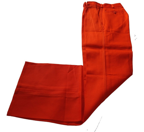 Imagen 6 de 10 de Pantalón De Trabajo Naranja Marca Pampero Cod 11218001m
