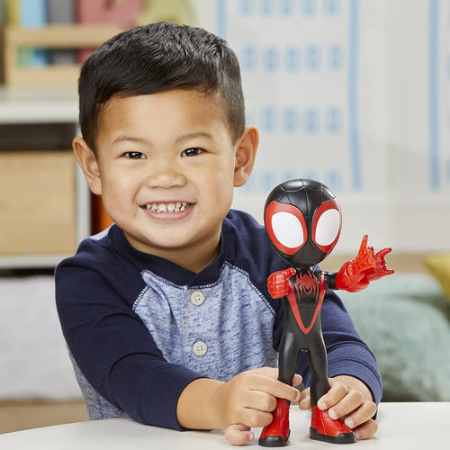 Muñeco Spider-man De Miles Morales, 22 Cm, F3988 Hasbro