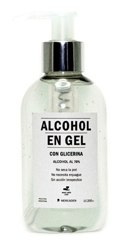 Alcohol En Gel Sanitizante X200 Ml Combo X10u Entrega Hoy