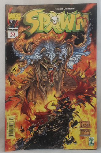 Gibi Spawn Volume 53 - Editora Abril Jovem (Usado)