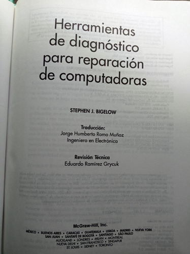 Herramientas De Diagnóstico Para Reparación De Computadoras (Usado)