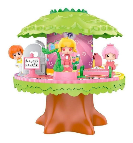 Casinha Na Árvore Com Acessórios Brinquedo Infantil - Fenix Cor Colorida