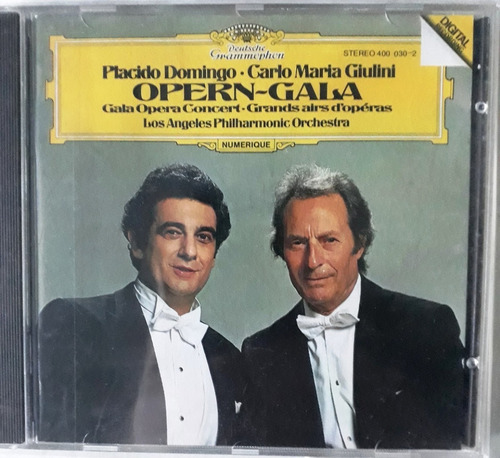 Placido Domingo Carlo Maria Giulini Opern Gala Cd Germany