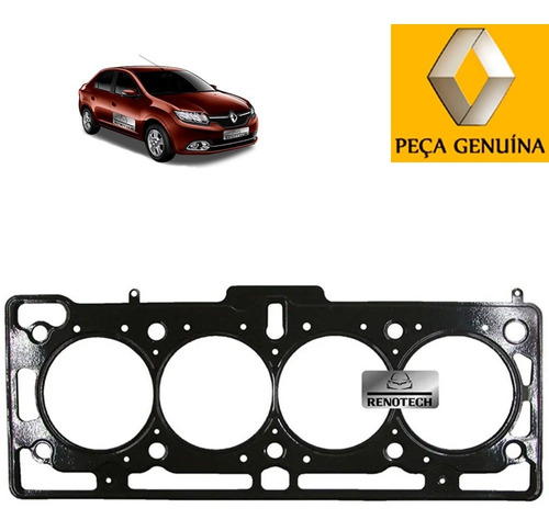 Junta Do Cabecote Logan 1.6 8v 764 2014 Em Diante 110440245r