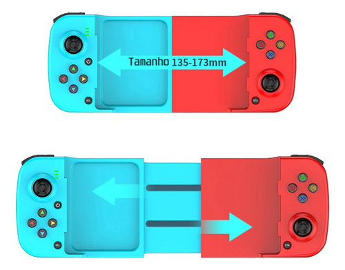 Controle Game Celular Joystick Bluetooth 5.0 Android iPhone