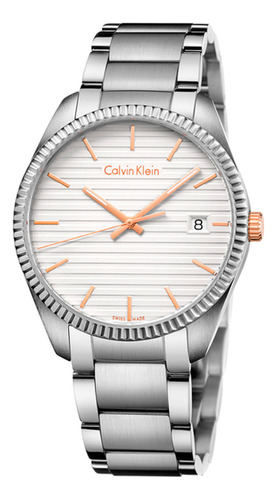 Relógio Masculino Calvin Klein Alliance Aço Prata K5r31b46