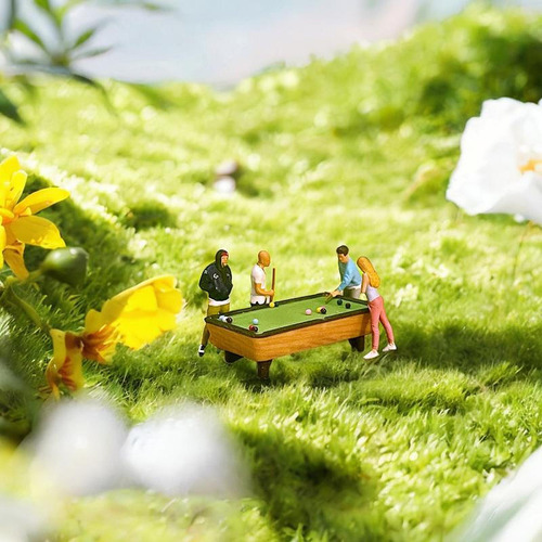 Gww Compatible Modelo De Mesa De Bilhar Em Escala 1:64,