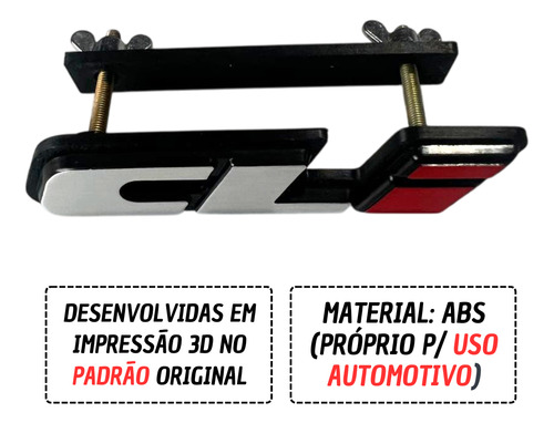 Emblema Cli Grade Diantei Santana Quantum Gol Parati Bola G2