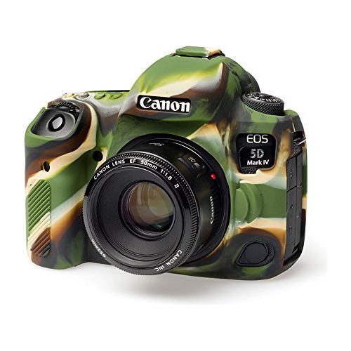 Funda Silicona Easycover Canon 5d Mark Iv - Camuflaje