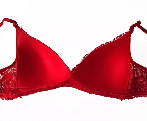 Ropa interior femenina conjunto rojo