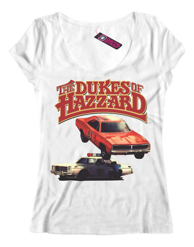 Remera Mujer General Lee Los The Dukes Of Hazzard De S35 Dtg