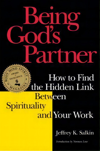 Being God's Partner, De Rabbi Jeffrey K Salkin. Editorial Jewish Lights Publishing, Tapa Dura En Inglés