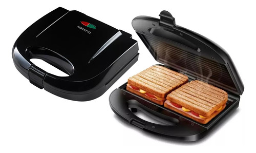  Sanduicheira E Grill Torradeira Black 127v