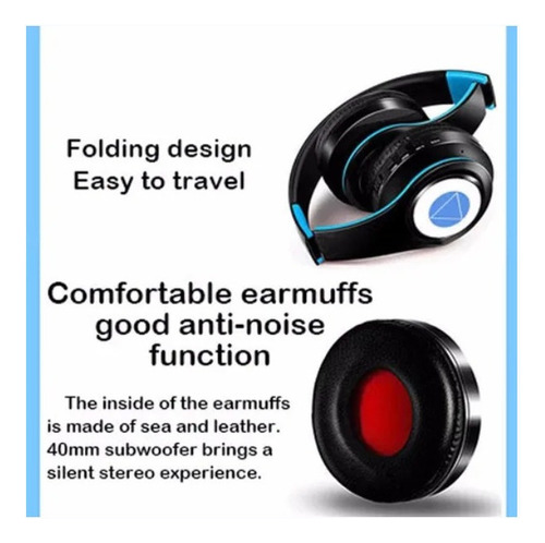 Z Nakano Miku Audífonos Bluetooth, Inalámbrico Hi-fi