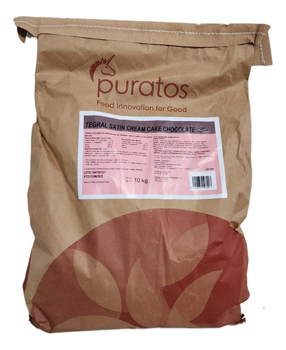 Premezcla Tegral Satin Cream Cake Chocolate Puratos X 10 Kg
