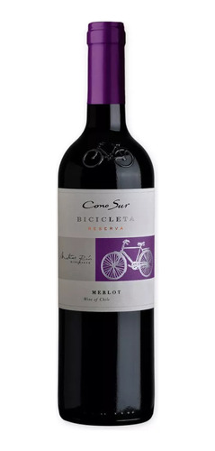 Vinho Cono Sur Bicicleta Merlot 750 Ml