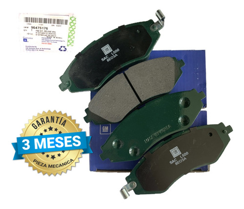 Pastillas De Frenos Delanteras Chevrolet Aveo 2008 2009 Gm