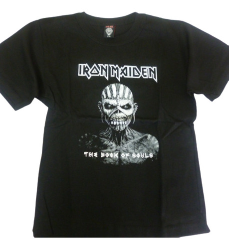 Remeras Niños Iron Maiden Vs. Modelos Rockería Que Sea Rock 