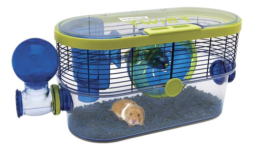 Jaula Hamster Habitrail Twist Kit Color Azul