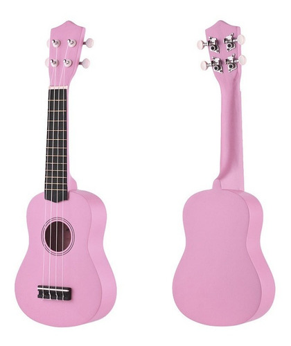 Ukelele Soprano Acústico De 21 Pulgadas, Kit De Ukelele Par