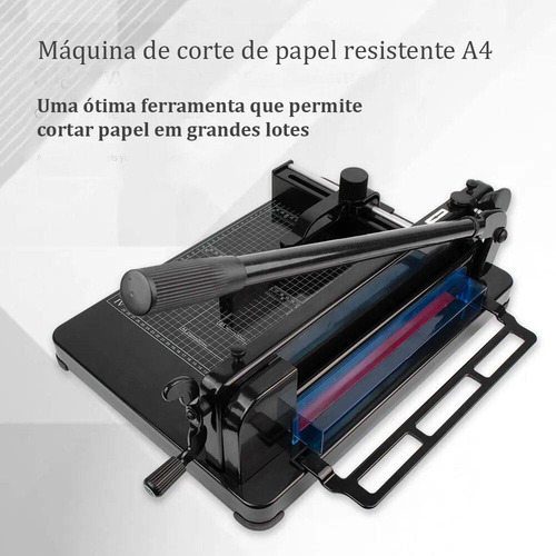 Guilhotina Semi Industrial A3 Corta Até 400 Folhas Grafity