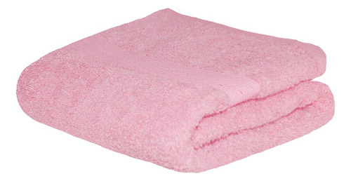 Toalla De Baño Completo 150x80cm - 600gr Suave Y Absorbente Color Rosa 3 Liso