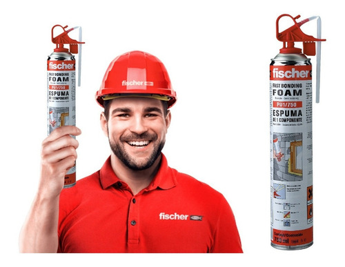 Espuma Poliuretano Expandido Aerosol Pu 1/750 Fischer