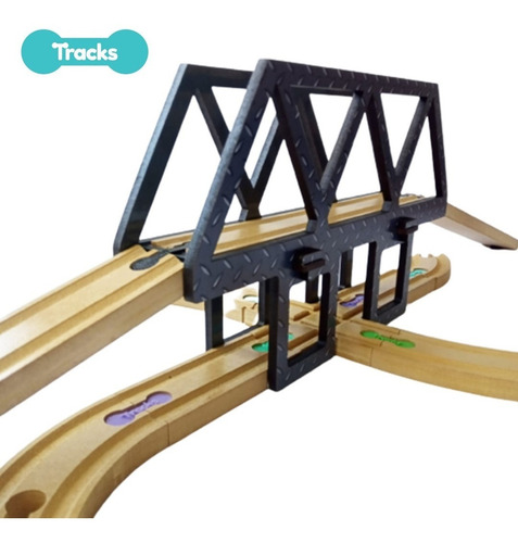 Imagen 2 de 10 de Tracks Puente Alto Doble Compatible Con Todos