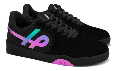 Tenis ous on sale preto e rosa
