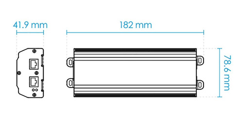 Imagen 3 de 3 de Vivotek Ap-gic-011a-060, Inyector Upoe, Para Interiores, 1xg