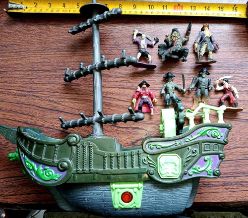 Mini Figuras Piratas Del Caribe (Usado)