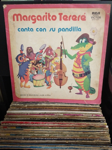 Disco De Vinilo, Margarito Tereré,canta Con Su Pandilla