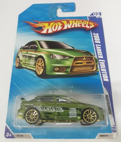 Lancer evo hot wheels hotsell
